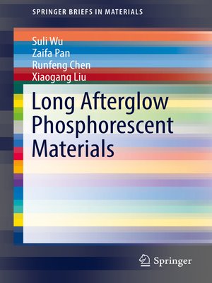 cover image of Long Afterglow Phosphorescent Materials
